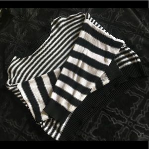 Forever 21 Striped Cropped Sweater